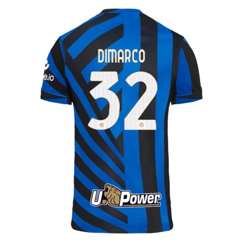 Fotbalové Dres Inter Milan Federico Dimarco #32 Domácí 2024-25 Krátký Rukáv